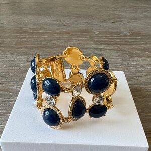Kate Spade Elegant Gold and Blue Bracelet